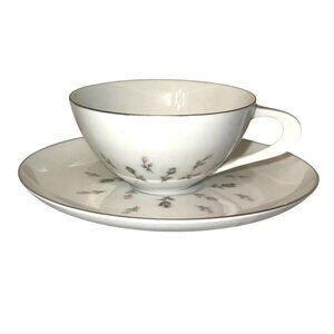 Vintage Petal Bouquet By Sango Cup & Saucer Set